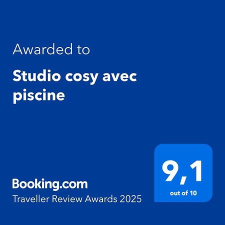 Studio Cosy Avec Piscine Saint-Joseph Exterior photo
