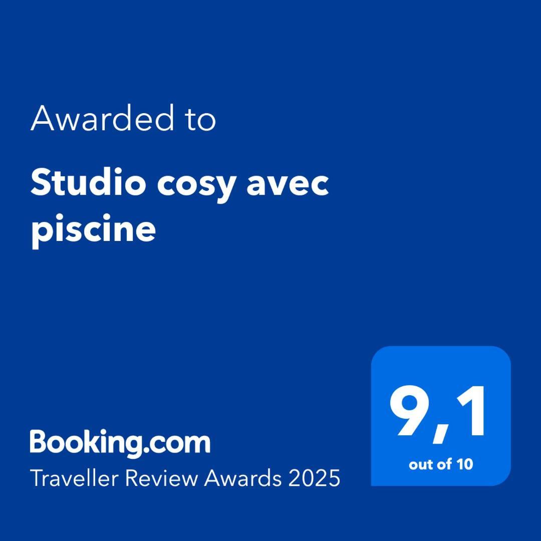 Studio Cosy Avec Piscine Saint-Joseph Exterior photo